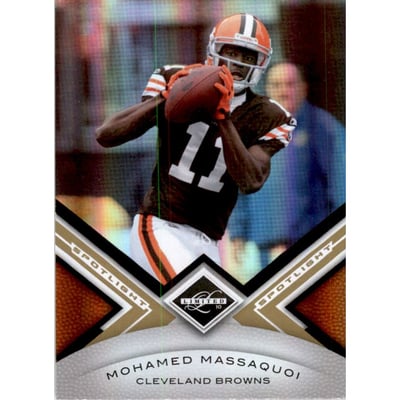 2010 Limited Gold Spotlight #23 Mohamed Massaquoi