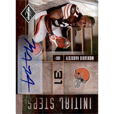 2010 Limited Initial Steps Autographs #2 Montario Hardesty/99