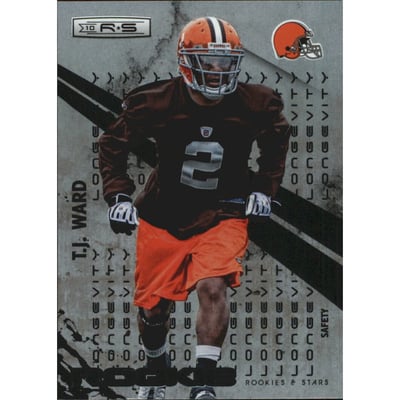2010 Rookies and Stars Longevity Parallel Silver #241 T.J. Ward
