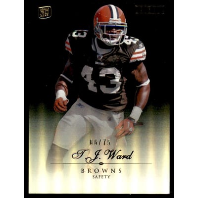 2010 Topps Tribute Black #43 T.J. Ward