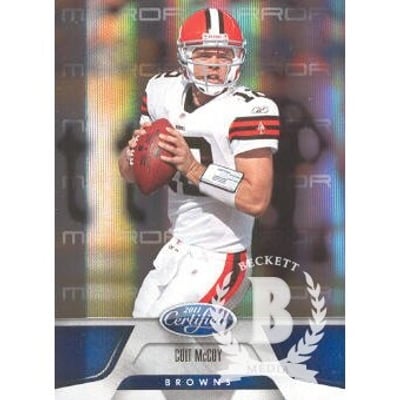 2011 Certified Mirror Blue #35 Colt McCoy