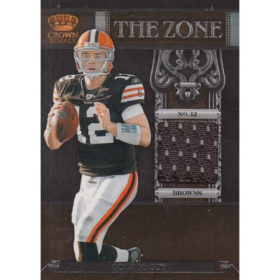 2011 Crown Royale The Zone Materials #11 Colt McCoy/299