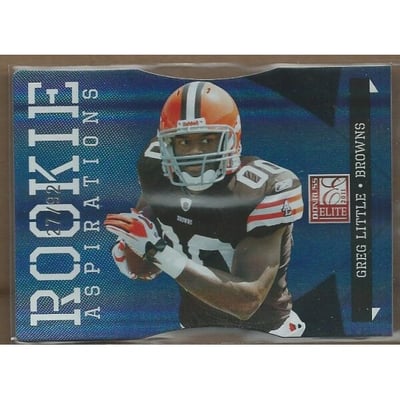 2011 Donruss Elite Aspirations #142 Greg Little/92