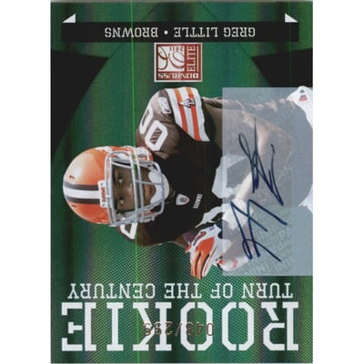 2011 Donruss Elite Turn of the Century Autographs #142 Greg Little/299