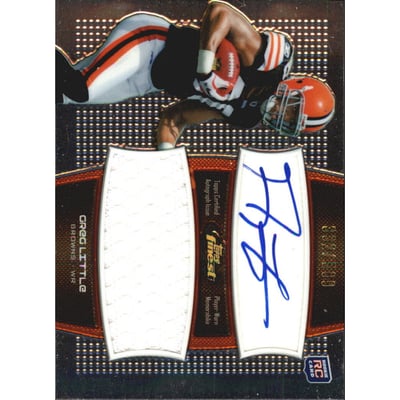 2011 Finest Jumbo Jersey Autographs #AJRGL Greg Little/589