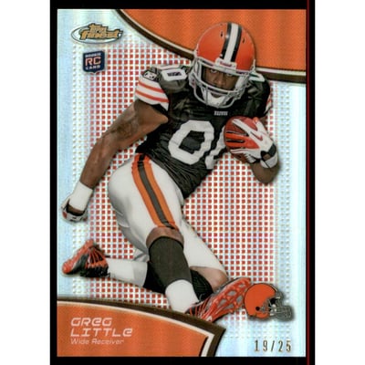 2011 Finest Red Refractors #7 Greg Little