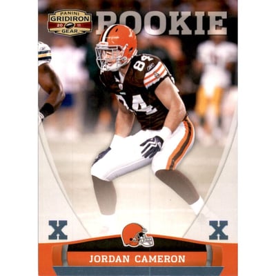 2011 Panini Gridiron Gear Platinum X's #180 Jordan Cameron