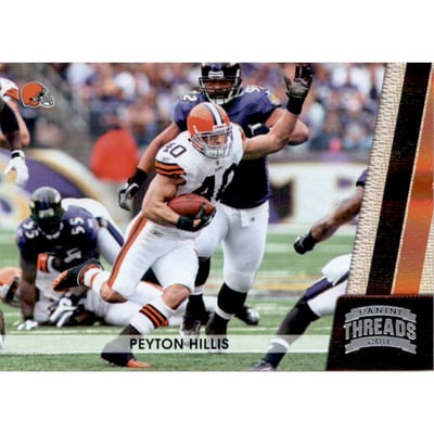 2011 Panini Threads Platinum #37 Peyton Hillis