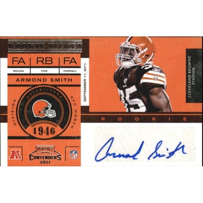 2011 Playoff Contenders #113 Armond Smith AU RC