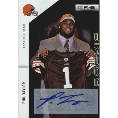 2011 Rookies and Stars Rookie Autographs Holofoil #225 Phil Taylor/300