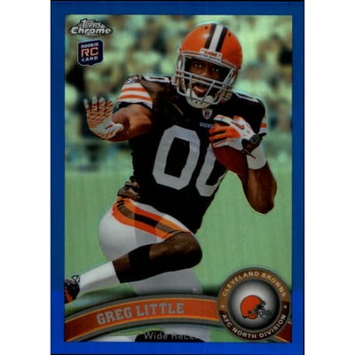 2011 Topps Chrome Blue Refractors #88 Greg Little