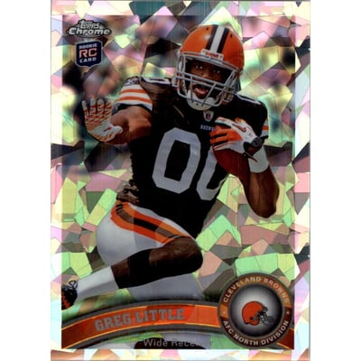 2011 Topps Chrome Crystal Atomic Refractors #88 Greg Little