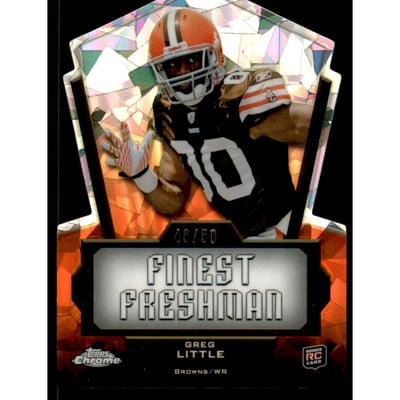 2011 Topps Chrome Finest Freshman Crystal Atomic Refractors #FFGL Greg Little