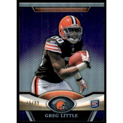 2011 Topps Platinum Purple Refractors #148 Greg Little