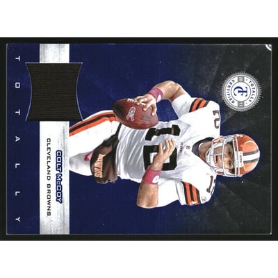 2011 Totally Certified Blue Materials #24 Colt McCoy/249