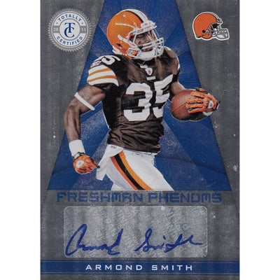 2011 Totally Certified #196 Armond Smith AU/299 RC
