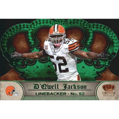 2012 Crown Royale Green #18 D'Qwell Jackson