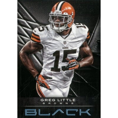 2012 Panini Black Platinum #12 Greg Little