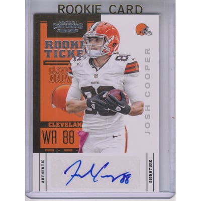 2012 Panini Contenders #136A Josh Cooper AU RC