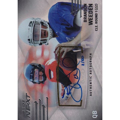 2012 SAGE Next #47 Brandon Weeden