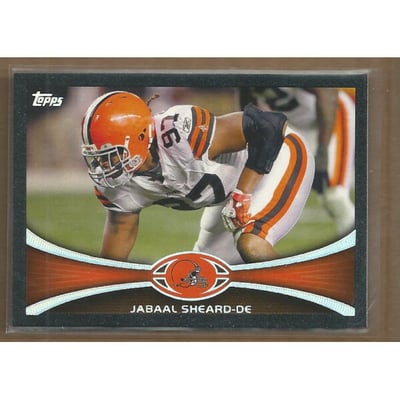2012 Topps Black #114 Jabaal Sheard