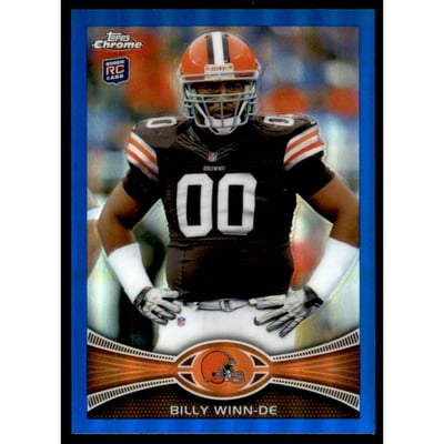 2012 Topps Chrome Blue Refractors #196 Billy Winn