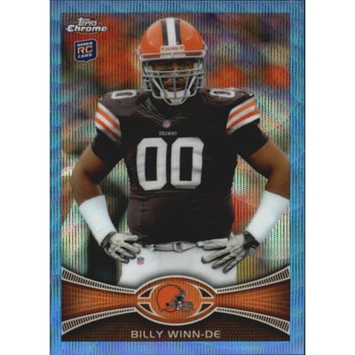 2012 Topps Chrome Blue Wave Refractors #BW196 Billy Winn