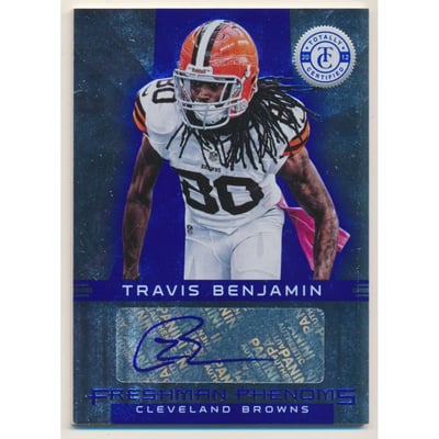 2012 Totally Certified Blue #173 Travis Benjamin AU/99