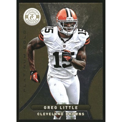 2012 Totally Certified Gold #8 Greg Little
