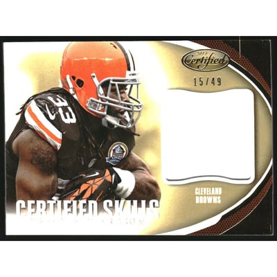 2013 Certified Skills Materials Prime #40 Trent Richardson/49