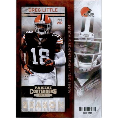 2013 Panini Contenders Cracked Ice #19 Greg Little