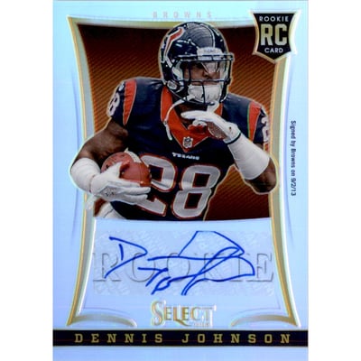 2013 Select Rookie Autographs Prizm #179 Dennis Johnson/199