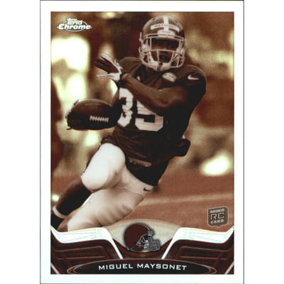 2013 Topps Chrome Sepia Refractors #13 Miguel Maysonet