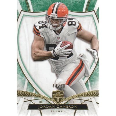 2013 Topps Supreme Green #88 Jordan Cameron