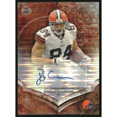 2014 Bowman Sterling Bronze Autographs Pulsar Refractors #BSAJC2 Jordan Cameron
