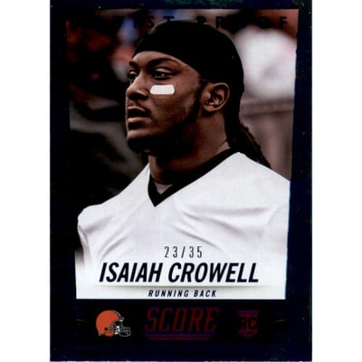 2014 Score Artist's Proof #413 Isaiah Crowell