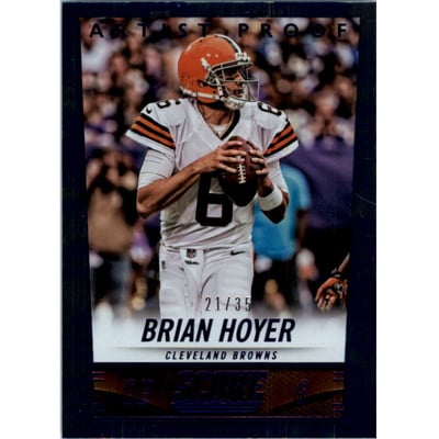 2014 Score Artist's Proof #52 Brian Hoyer