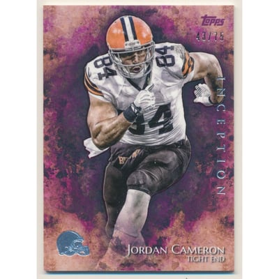 2014 Topps Inception Magenta #54 Jordan Cameron