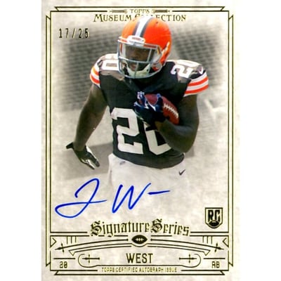 2014 Topps Museum Collection Signature Series Autographs Gold #SSATW Terrance West