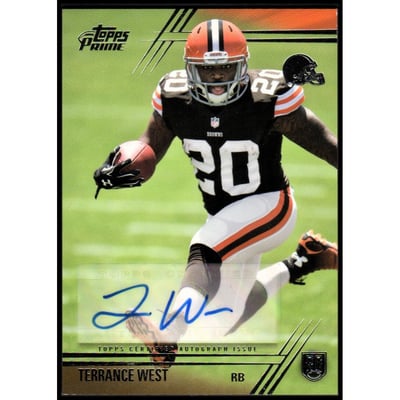 2014 Topps Prime Autographs #147R Terrance West