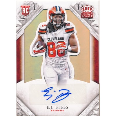2015 Crown Royale Retail Bronze #198 E.J. Bibbs AU/199