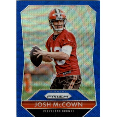 2015 Panini Prizm Prizms Light Blue Wave #47 Josh McCown