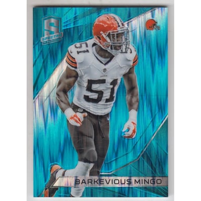 2015 Panini Spectra Neon Blue #20 Barkevious Mingo
