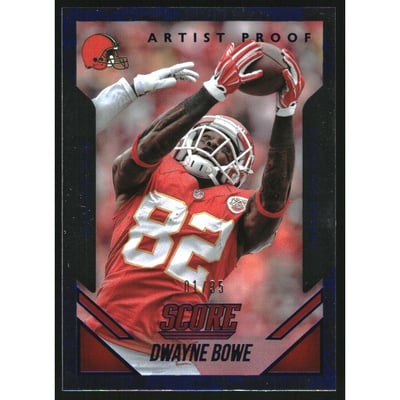 2015 Score Artist's Proof #162 Dwayne Bowe