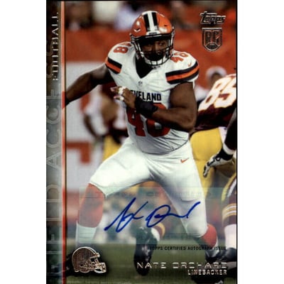 2015 Topps Field Access Autographs #64 Nate Orchard