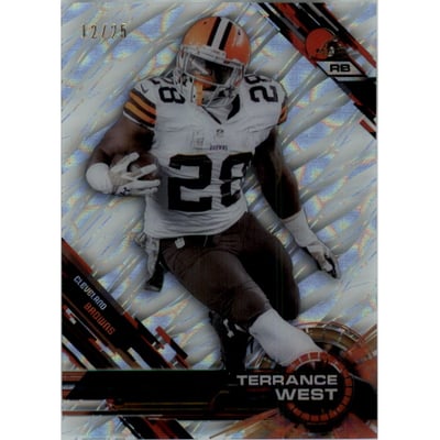 2015 Topps High Tek Clouds Diffractor #70 Terrance West A