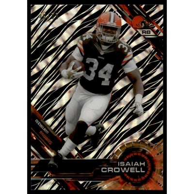 2015 Topps High Tek Confetti Diffractor #65 Isaiah Crowell A