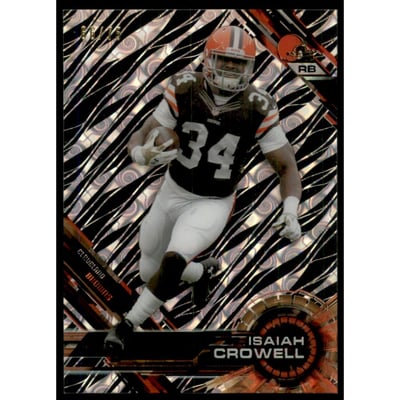 2015 Topps High Tek Tidal Diffractor #65 Isaiah Crowell A