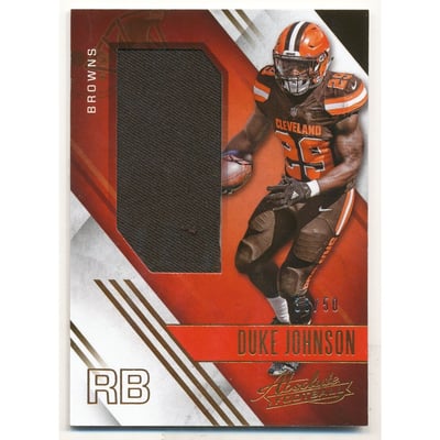 2016 Absolute Jerseys #8 Duke Johnson/50