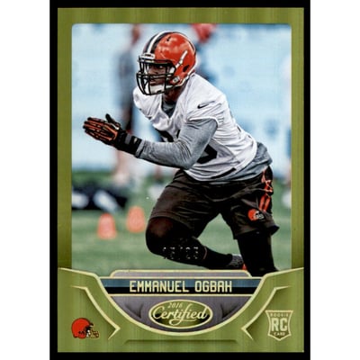 2016 Certified Mirror Gold #141 Emmanuel Ogbah